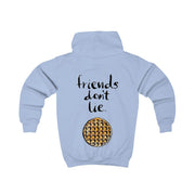 Friends Don't Lie Waffle Kids Hoodie 6