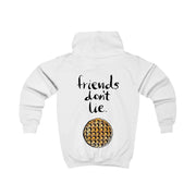 Friends Don't Lie Waffle Kids Hoodie 2