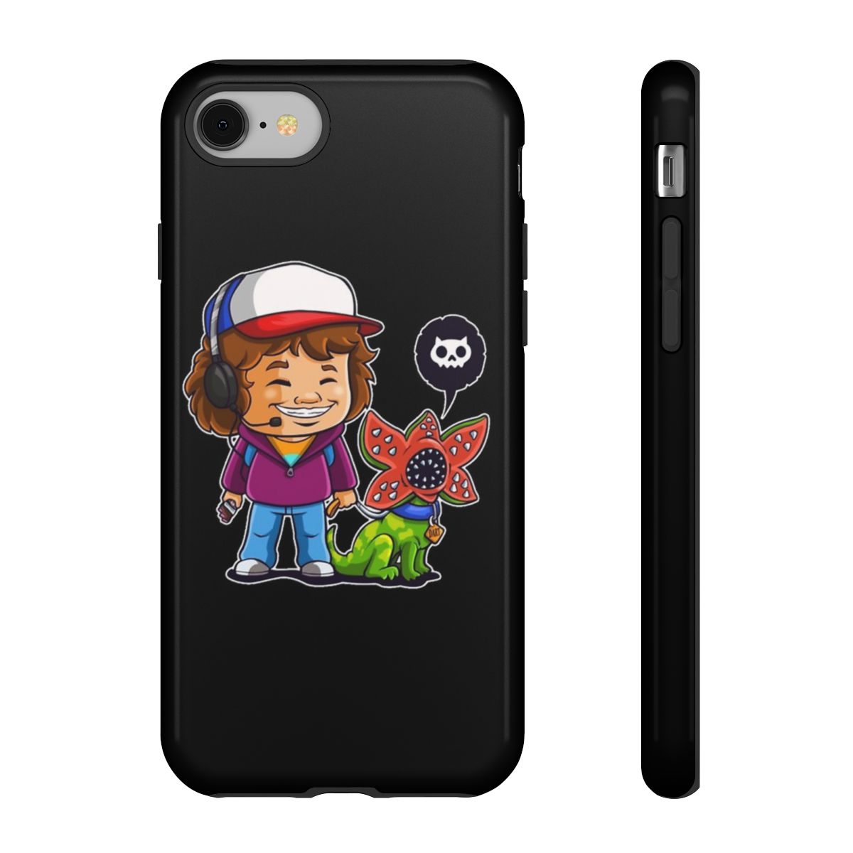Dustin and The Demogorgon Phone Case