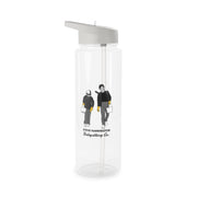 Steve Harrington Babysitting Co Clear Water Bottle 6