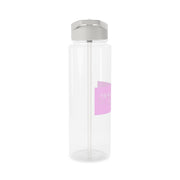 Pink Galaxy Stranger Clear Water Bottle 8