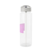 Pink Galaxy Stranger Clear Water Bottle 9