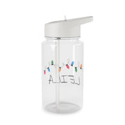Fairy Lights - Personalised Stranger Clear Water Bottle 2