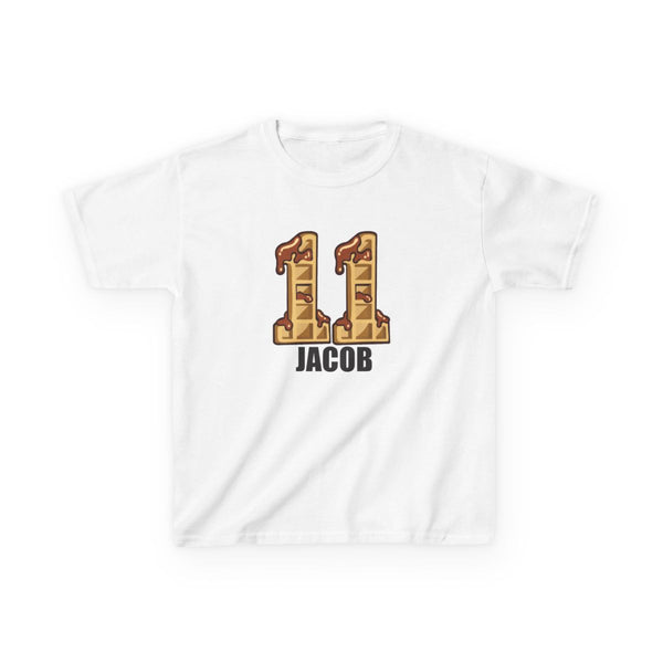 Eleven - Personalised Stranger Kids T-Shirt White Front