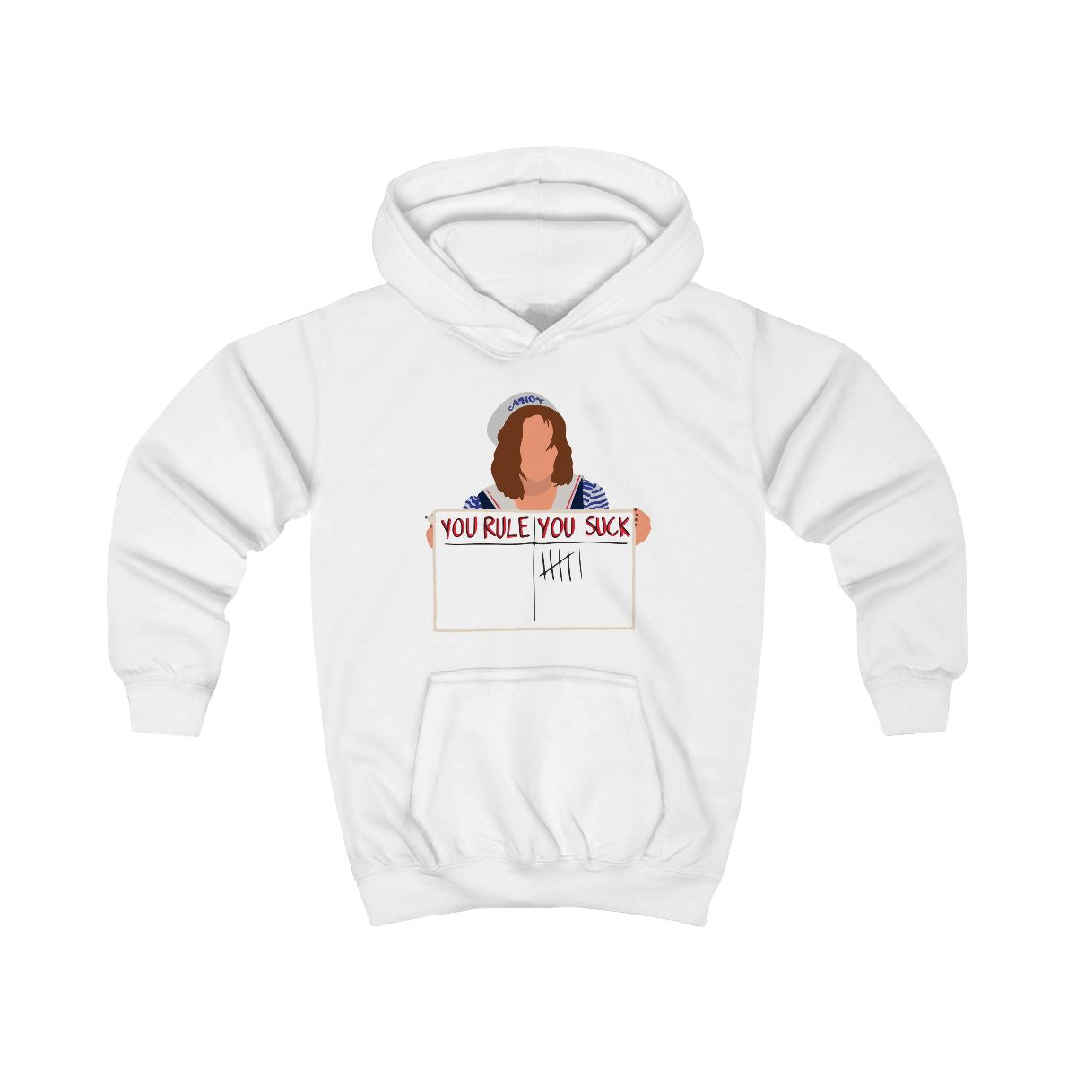 You Suck Tally Kids Hoodie