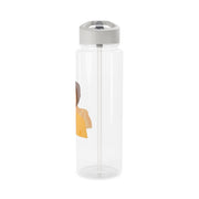 Faceless Mike - Stranger Things Clear Water Bottle 9