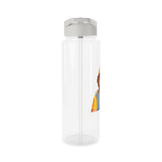 Faceless Dustin - Stranger Things Clear Water Bottle 8