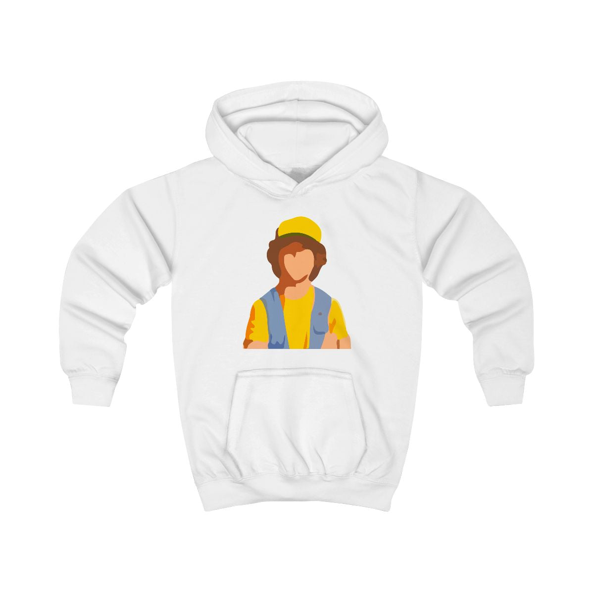 Faceless Dustin - Stranger Things Kids Hoodie