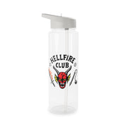 Hellfire Club Logo Clear Water Bottle 6