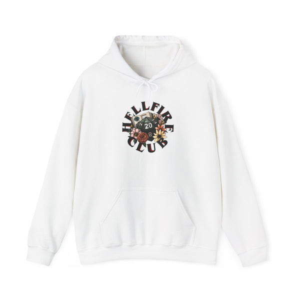 Hellfire Club Hoodie White Front