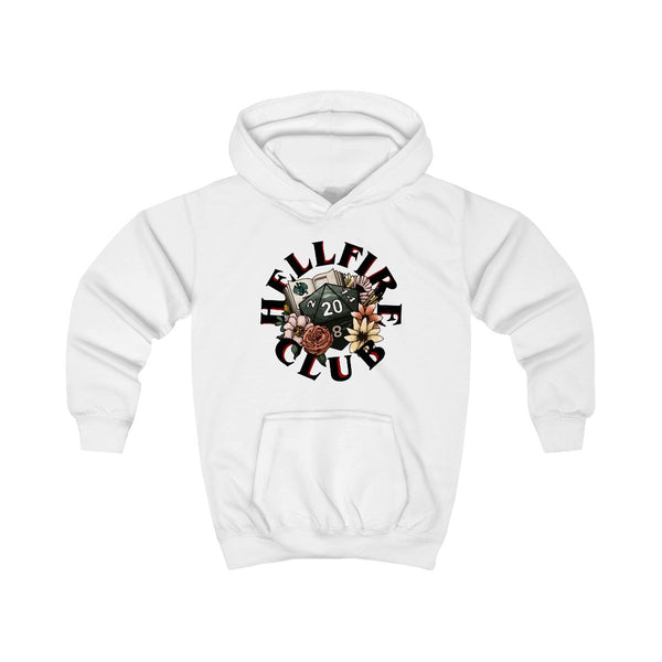 Hellfire Club Kids Hoodie White Front