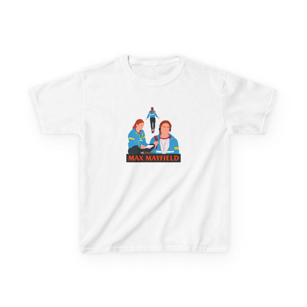 Max Mayfield Kids T-Shirt White Front