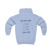 Eleven's Christmas List Kids Hoodie 6