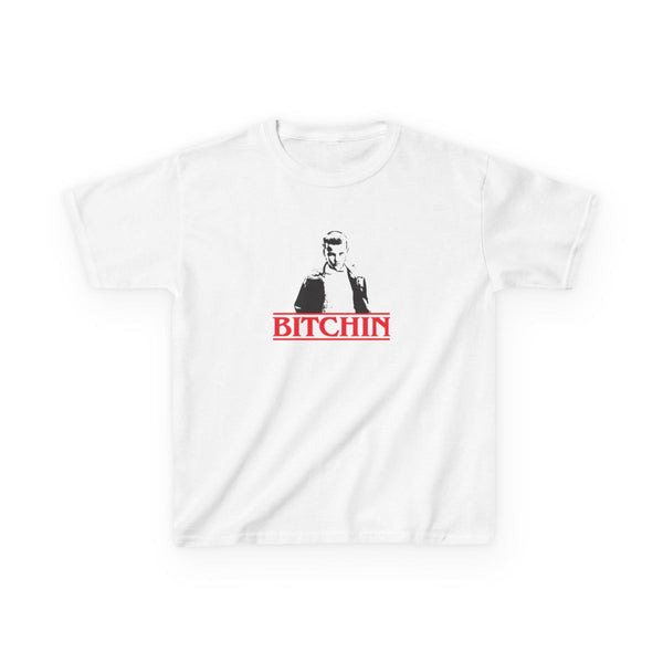 Eleven Bitchin' Kids T-Shirt White Front