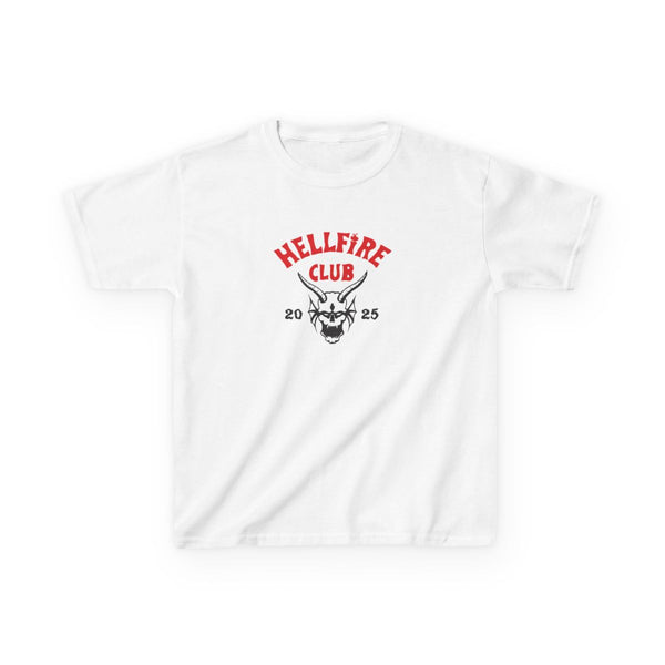 Hellfire Club 2025 Kids T-Shirt White Front