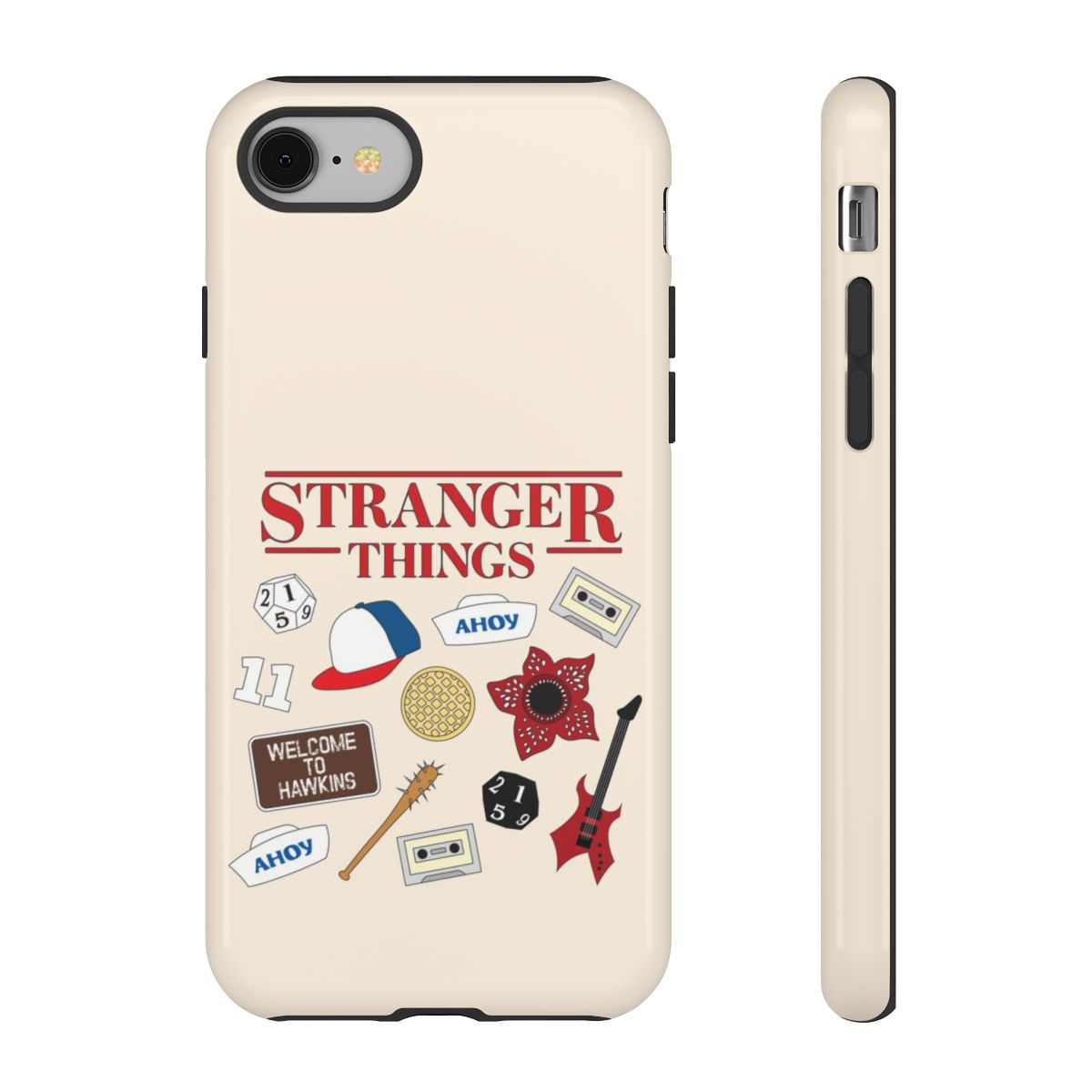 Stranger Things Cartoon Icons Phone Case