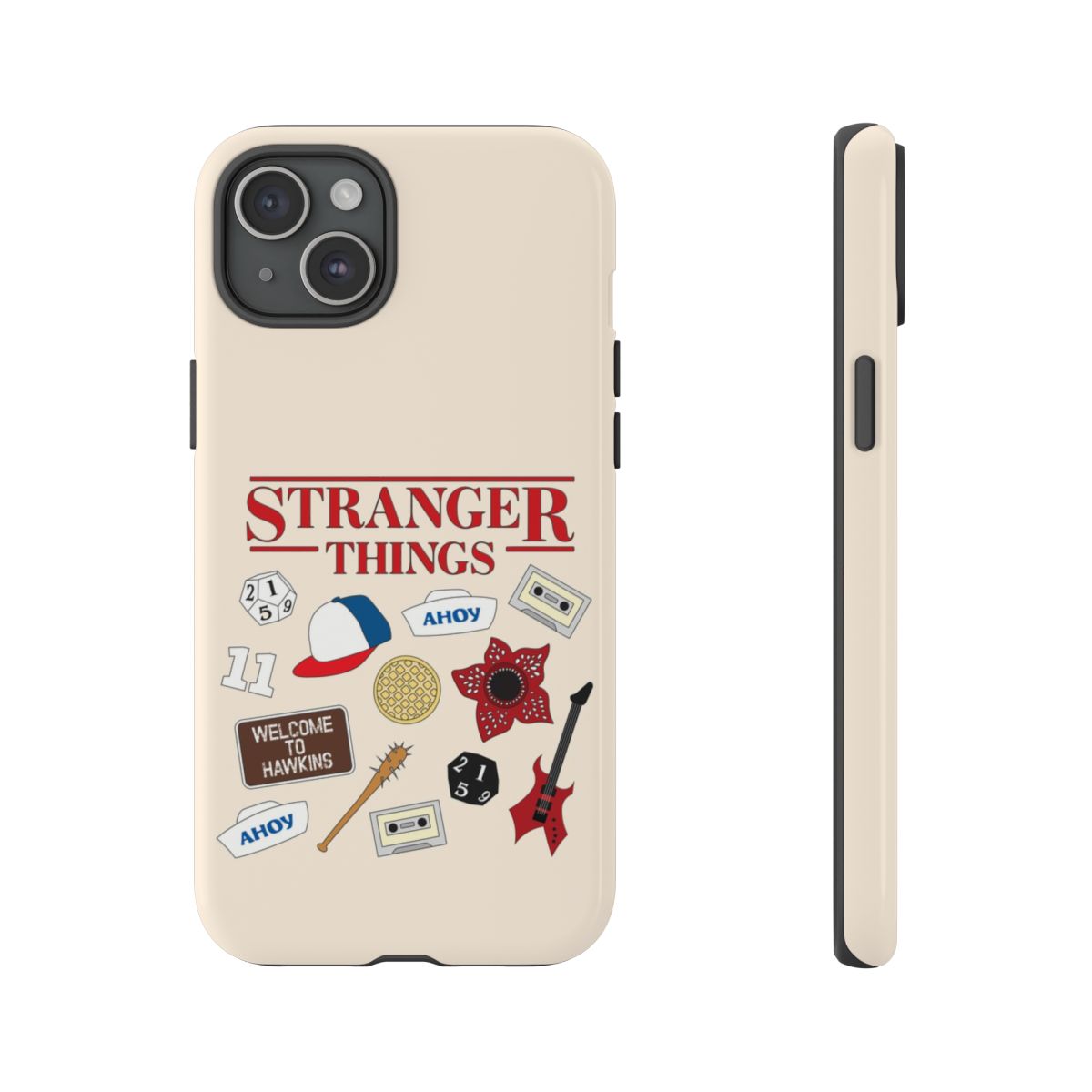 Stranger Things Cartoon Icons Phone Case
