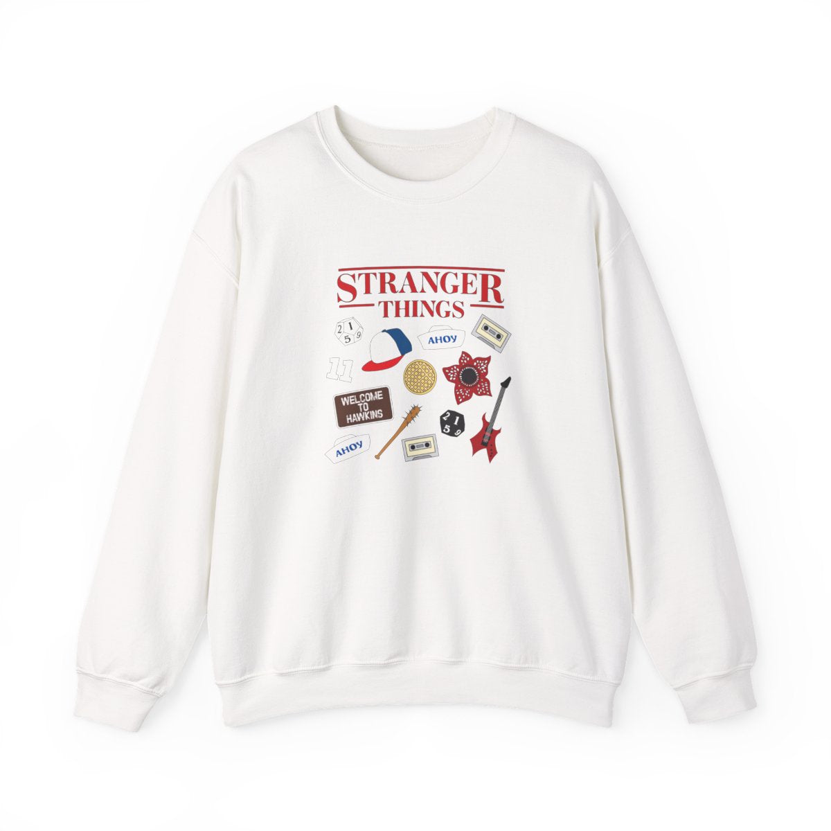 Stranger Things Cartoon Icons Sweatshirt