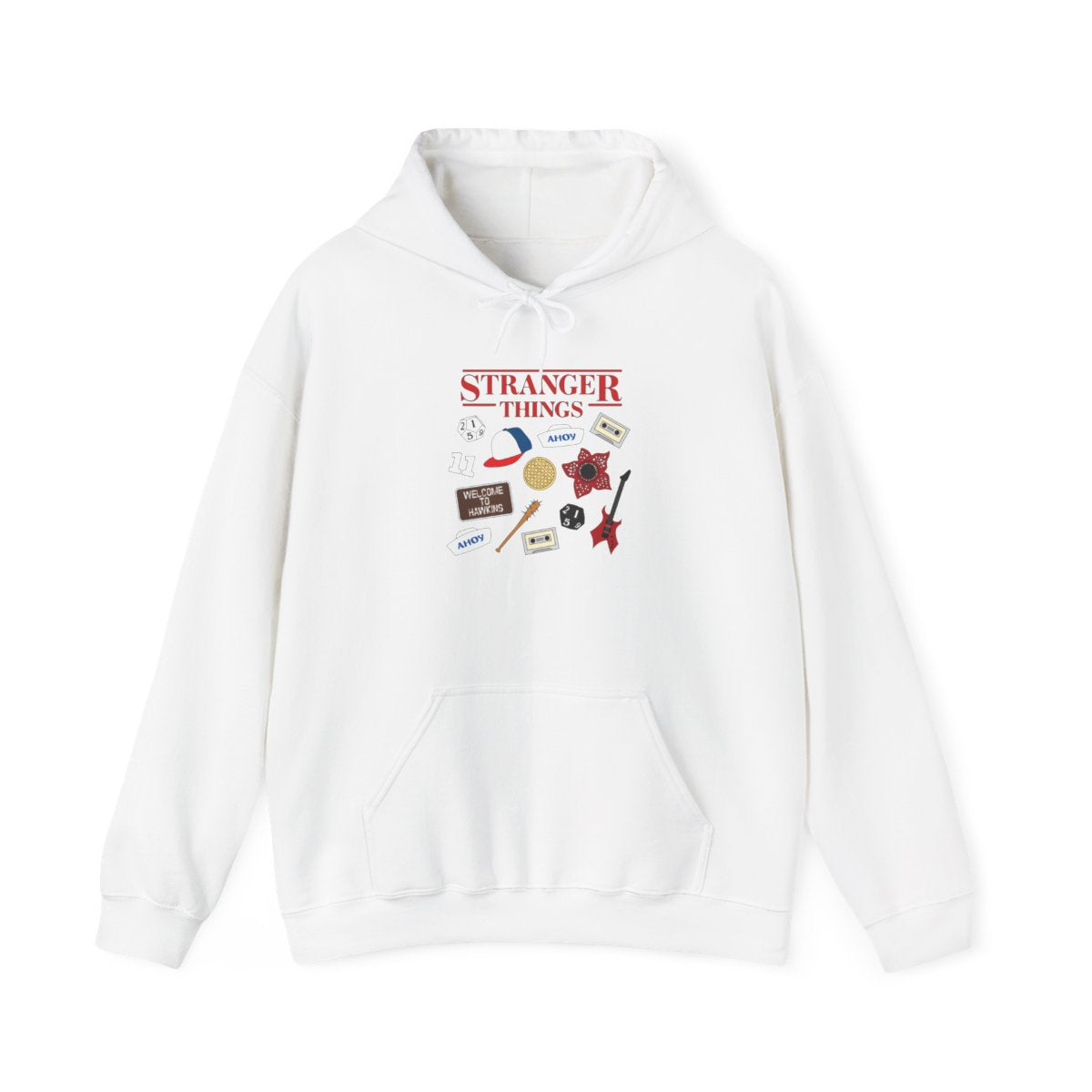 Stranger Things Cartoon Icons Hoodie