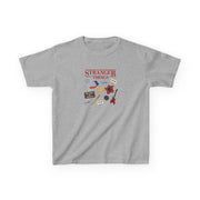 Stranger Things Cartoon Icons Kids T-Shirt 3