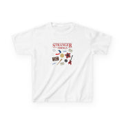 Stranger Things Cartoon Icons Kids T-Shirt 1