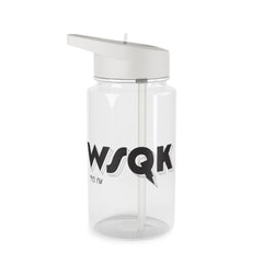 WSQK Radio Clear Water Bottle