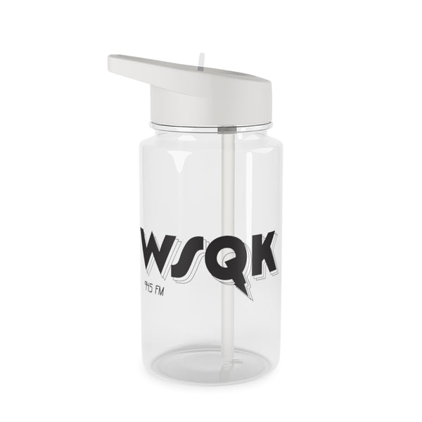 WSQK Radio Clear Water Bottle