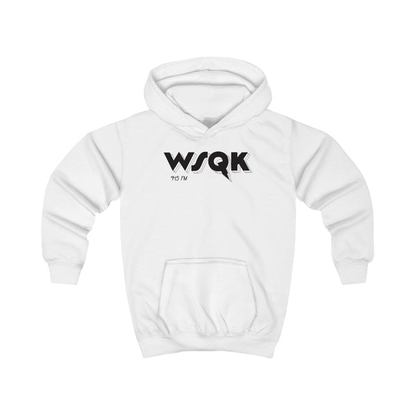 WSQK Radio Kids Hoodie White Front