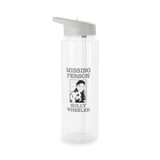 Missing Person Holly Clear Water Bottle 6