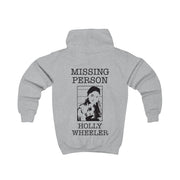 Missing Person Holly Kids Hoodie 4