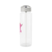 Harry Pink Coat  Clear Water Bottle 9