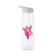 Harry Pink Coat  Clear Water Bottle 6