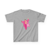 Harry Pink Coat  Kids T-Shirt 3