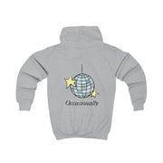 Ocasionally Discoball Kids Hoodie 4