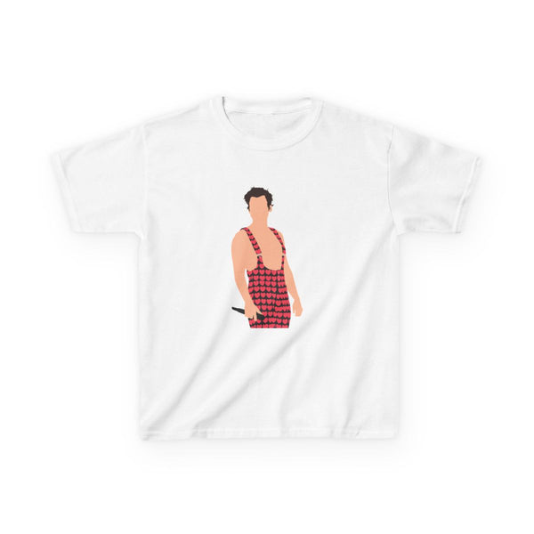 Harry Heart Jumpsuit Kids T-Shirt White Front