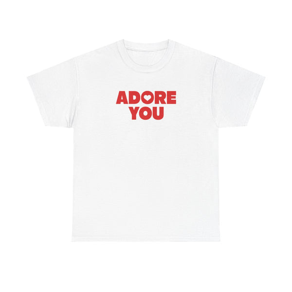Adore You T-Shirt White Front