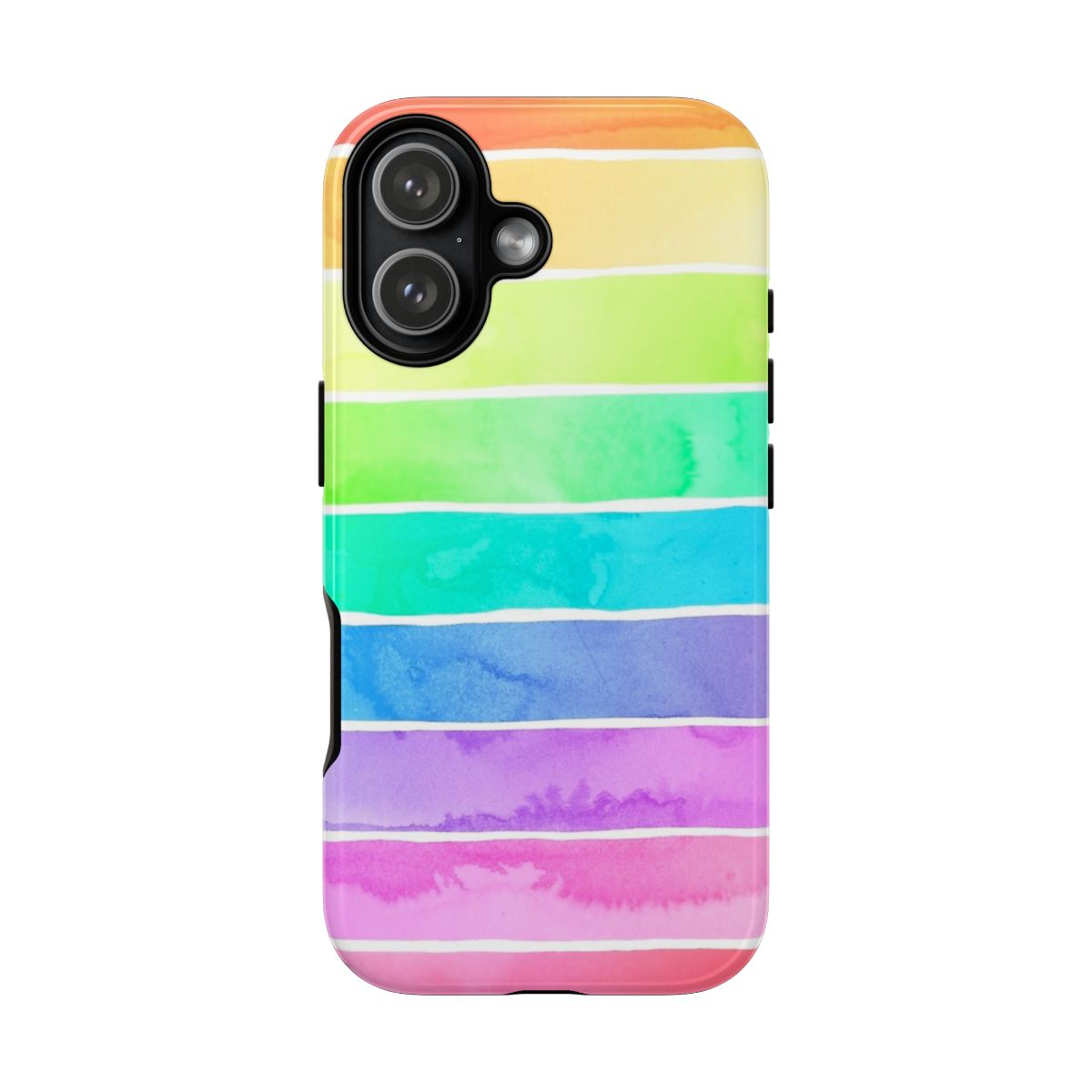 Summer Rainbow Stripes Phone Case