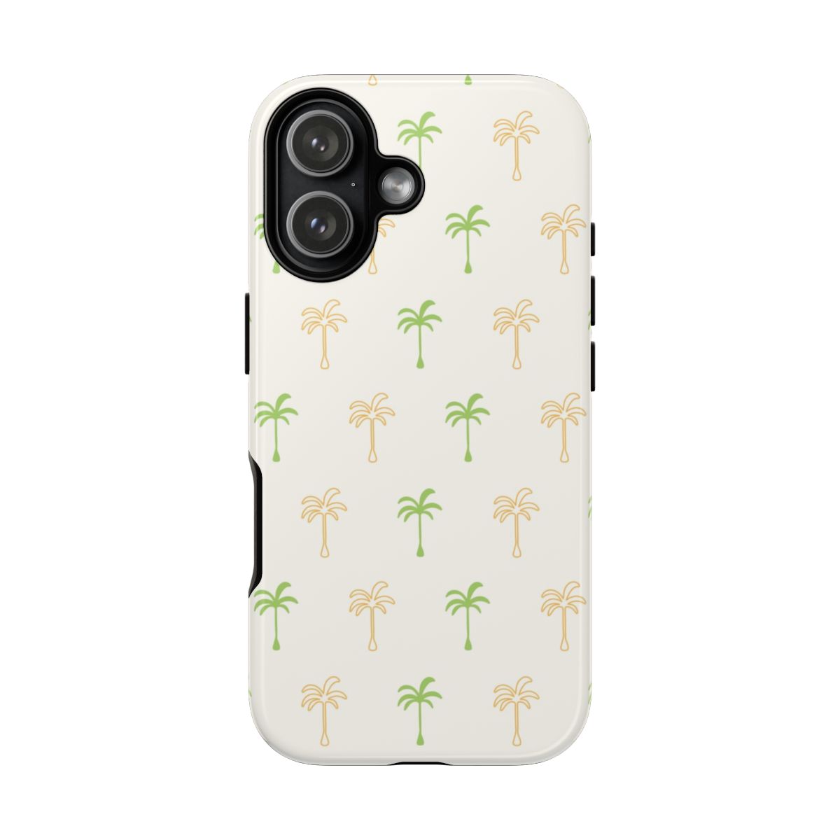 Green And Yellow Palms Pattern Phone Case