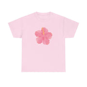Pink Hibiscus T-Shirt 9