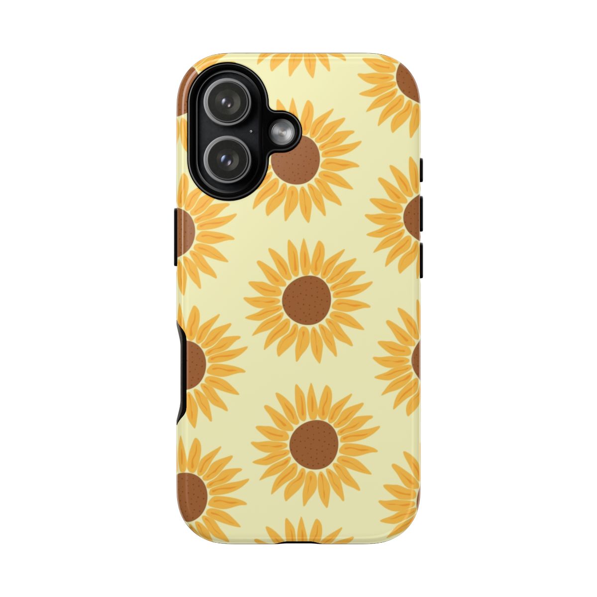 Sunflowers Abstract Pattern Phone Case