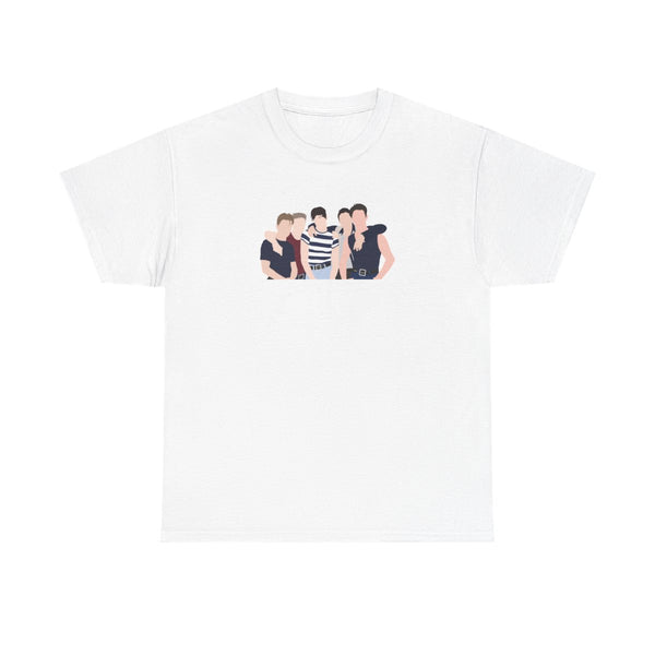 Take Band Members T-Shirt White Front