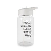 Take Band Members Names Clear Water Bottle 2