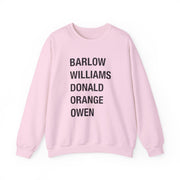 Take Band Members Names Sweatshirt 7