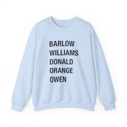 Take Band Members Names Sweatshirt 9