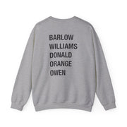 Take Band Members Names Sweatshirt 4