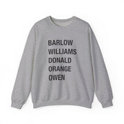 Take Band Members Names Sweatshirt 3
