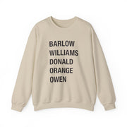 Take Band Members Names Sweatshirt 5