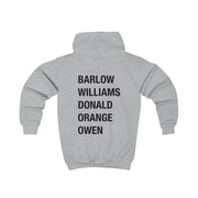 Take Band Members Names Kids Hoodie 4