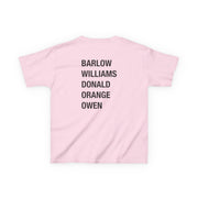 Take Band Members Names Kids T-Shirt 8