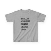 Take Band Members Names Kids T-Shirt 3